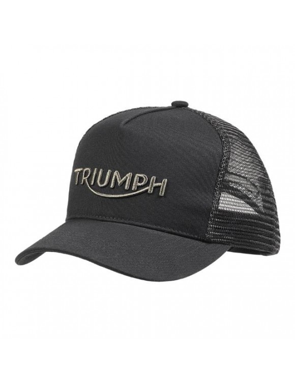 Original Triumph Waysall black gunmetal baseball cap MCAS22302