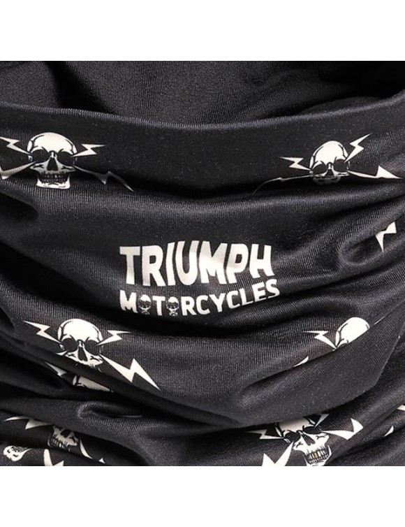 Triumph Bolt Face Face Tube de cou noir mTUS22316 Motorcycle Necher - 2