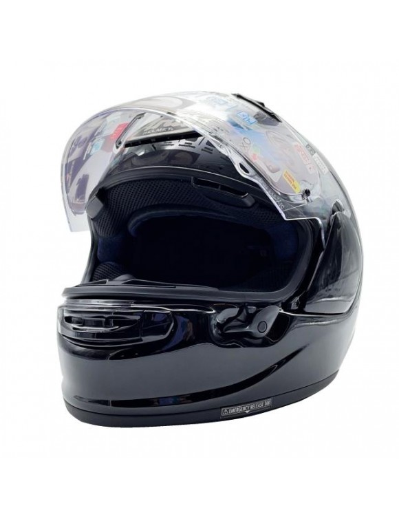 Casco moto integrale Arai Quantic Diamond Black lucido ar3115db - 3