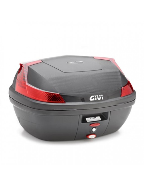 Rear top case kit motorcycle / scooter 47l, universal, black | GIVI b47nml