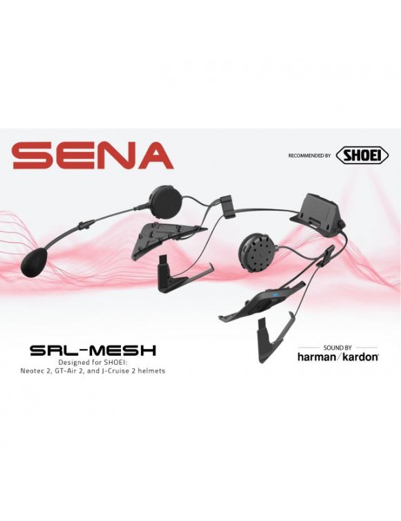 Interfono casco SHOEI by Sena srl mesh Bluetooth Neotec II/GT-Air II/j-cruise II - 1