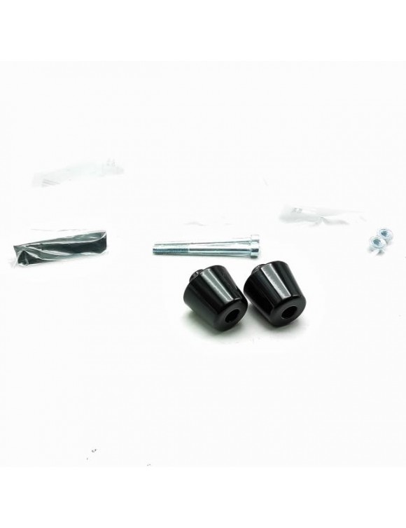 Kit contrappesi manubrio, neri, originali 05290020, Fantic Caballero 125-250-500 - 2