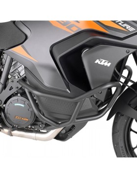 Tubular Crash Bar Kit Black Givi Tn For Ktm Super Adventure S