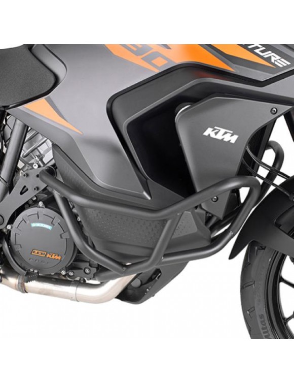 Kit de barra de choque tubular, negro, Givi TN7713 para KTM 1290 Super Adventure S - 1 Kit de barra de choque tubular, negro, Givi TN7713 para KTM 1290 Super Adventure S - 1