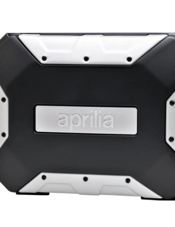 Par de casos laterales "urbanos" 37 + 27L, original 2S0018794, Aprilia Tuareg - 3