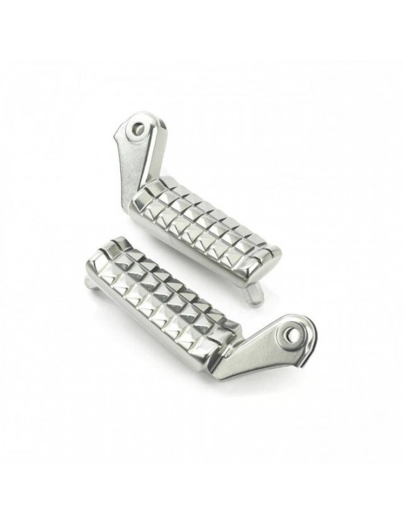 Coppia pedane anteriori originali A9770145, Triumph Bonneville t100/t120/black - 1 Coppia pedane anteriori originali A9770145, Triumph Bonneville t100/t120/black - 1