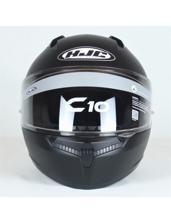 Full motorcycle helmet HJC C10 Semi Flat Black, matte, polycarbonate, 100570 - 4