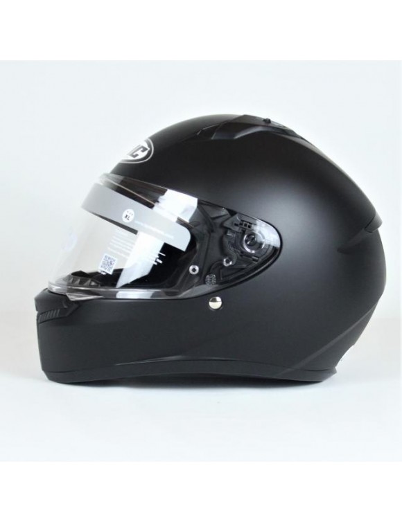 Casco de motocicleta completo HJC C10 semi plano negro, mate, policarbonato, 100570 - 5