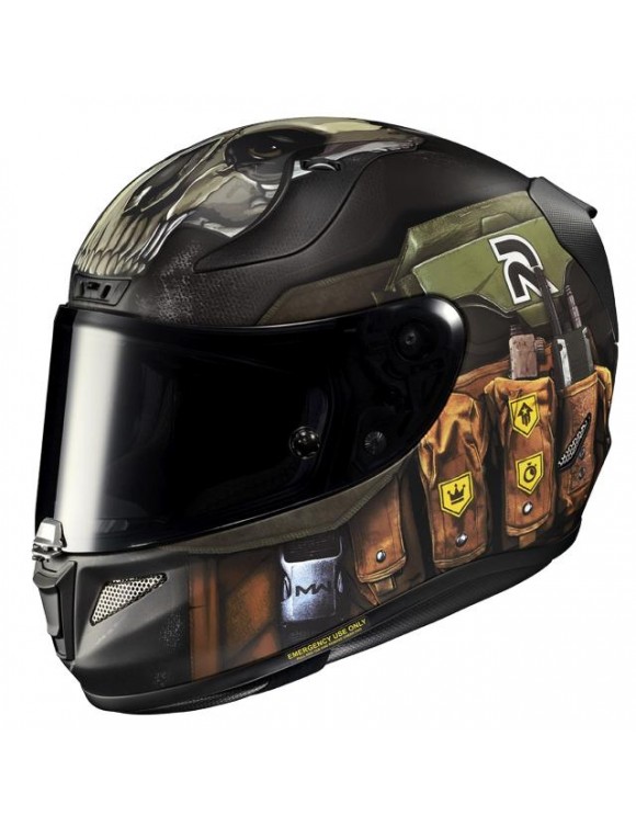Full motorcycle helmet HJC RPHA 11 GHOST Call of Duty matte, P.I.M. Plus
