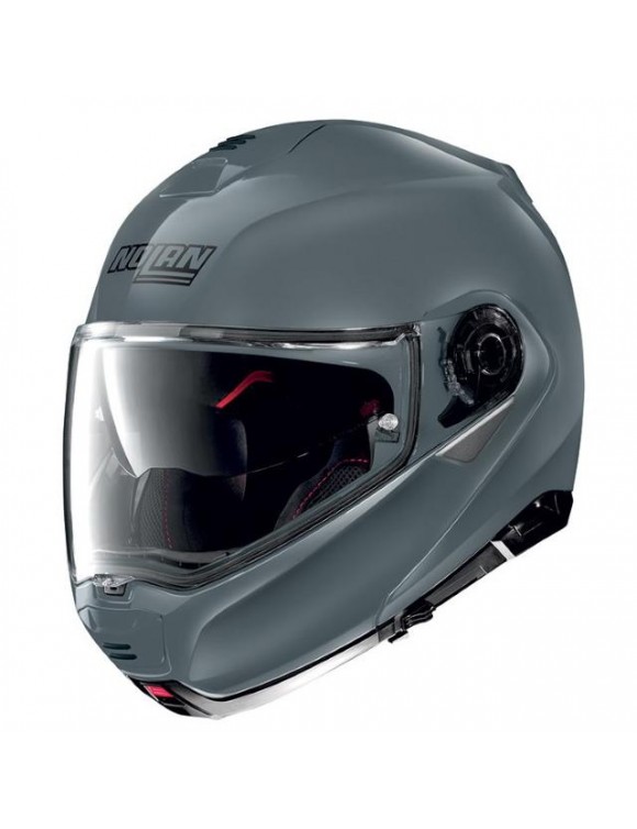Modular motorcycle polycarbonate Helmet, Nolan N100.5 Classic N-COM Slate Gray 8 shiny