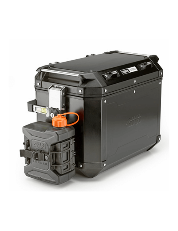 Supporto GIVI e205 per tanica tan01 su valigie laterali dolomiti/alaska/outback - 1
