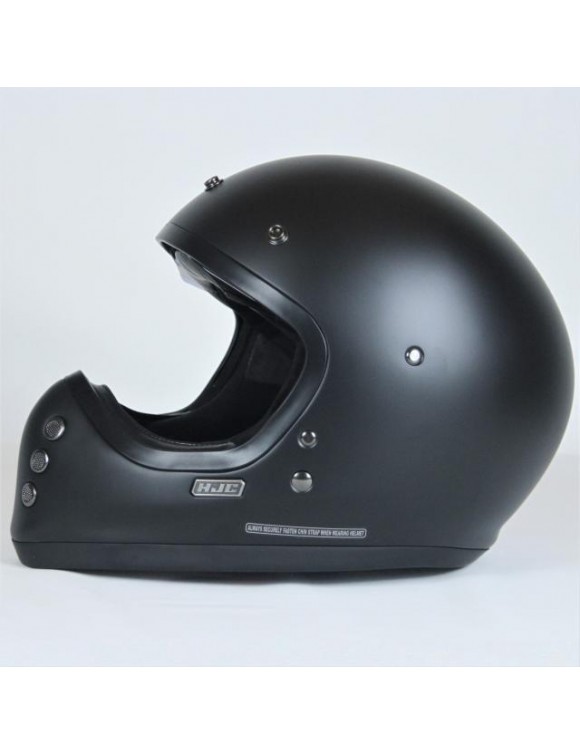 Integrierter Fiberglas-Motorradhelm HJC V60 Semi Matt Black Opaque - 4 Integrierter Fiberglas-Motorradhelm HJC V60 Semi Matt Black Opaque - 4