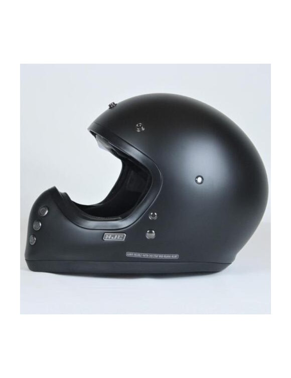 Integrierter Fiberglas-Motorradhelm HJC V60 Semi Matt Black Opaque - 5 Integrierter Fiberglas-Motorradhelm HJC V60 Semi Matt Black Opaque - 5