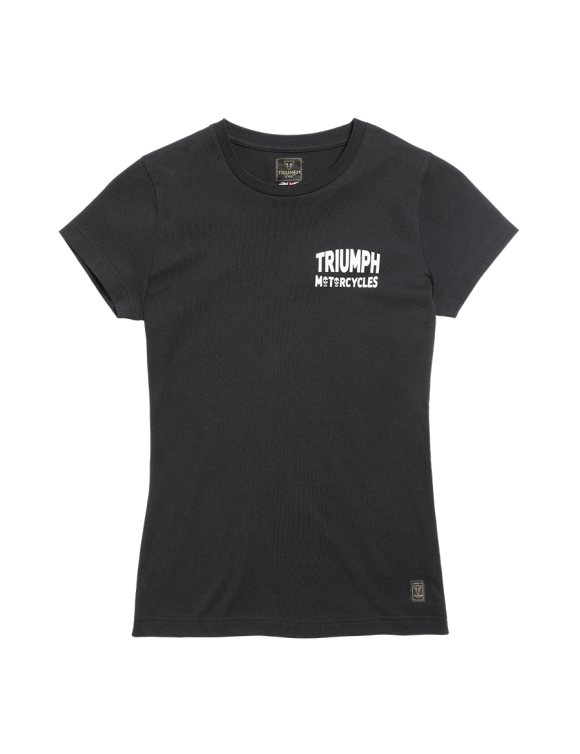 Triumph Thelma Crew Black original cotton women's t-shirt mtss22020