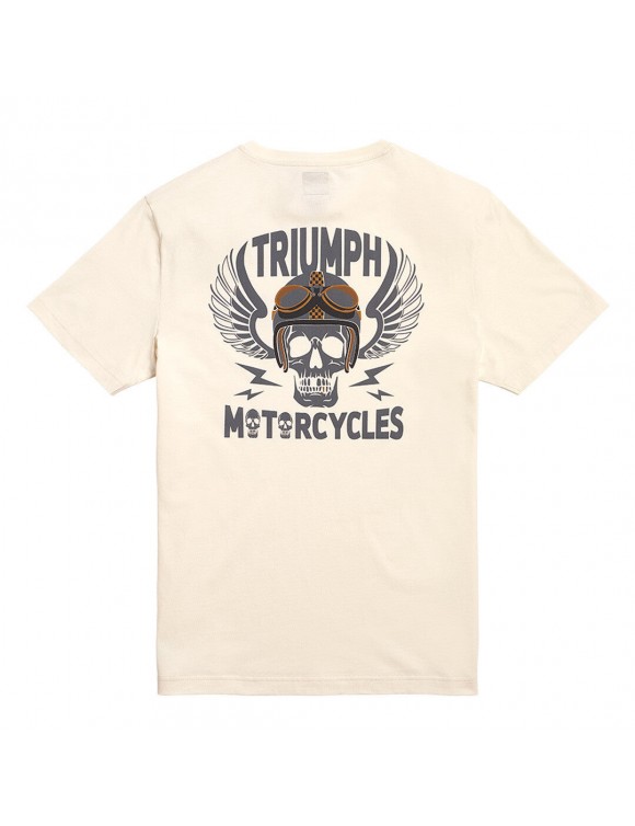 Triumph T-shirt de coton pour hommes d'origine téméraire MTSS22018 - 2