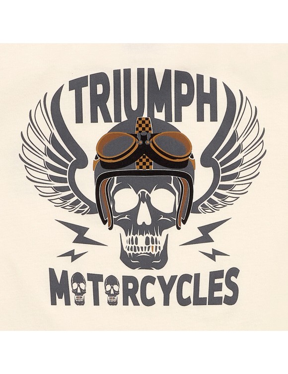 Triumph T-shirt de coton pour hommes d'origine téméraire MTSS22018 - 4