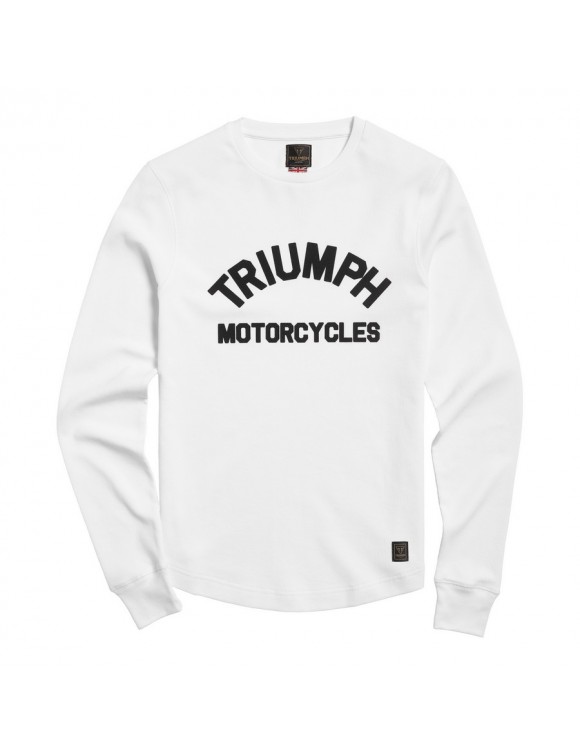 Original Triumph Swain Waffel weiße Frauen Langarm T-Shirt MTLS22103