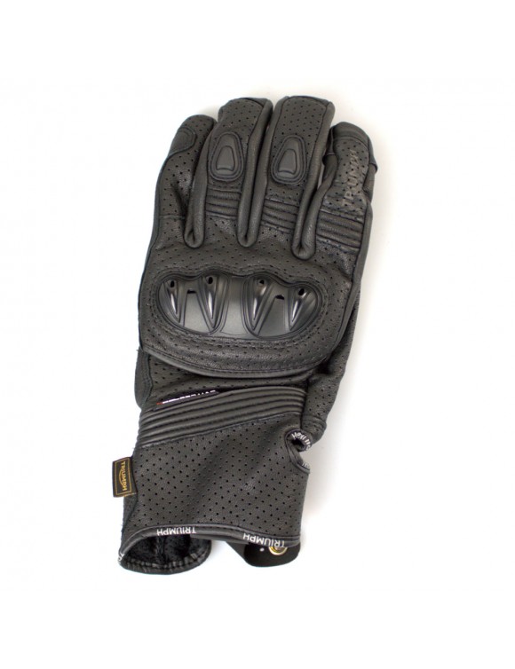 Guanti moto da uomo in pelle originale Triumph Jansson mgva22005 - 2 Guanti moto da uomo in pelle originale Triumph Jansson mgva22005 - 2
