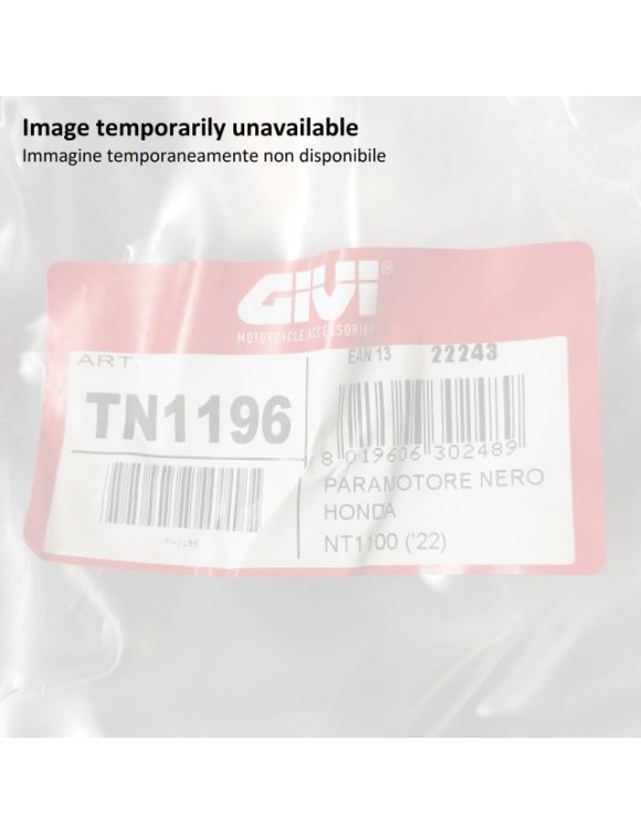 Black engine guard kit, GIVI tn1196, Honda nt 1100