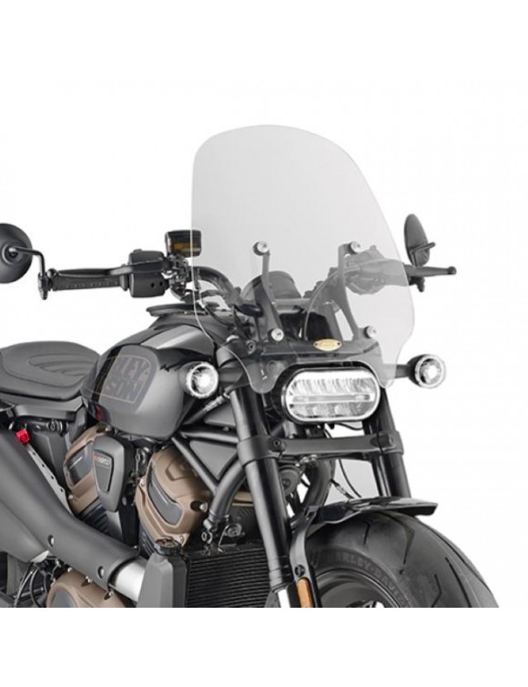 Windschutzscheibe transparent, Givi 8401a für Harley-Davidson Sportster S 1250