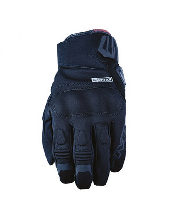 Guantes de motocicleta de invierno Five Boxer WP Negro, tela / cuero - 1 Guantes de motocicleta de invierno Five Boxer WP Negro, tela / cuero - 1