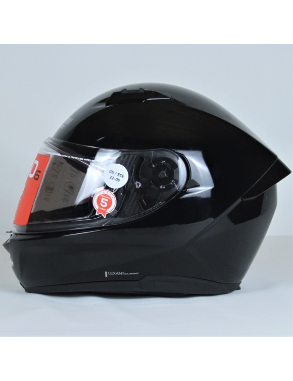 Casco Moto Integrale Nolan N60-6 Classic 3 Glossy Black Lucido - 6