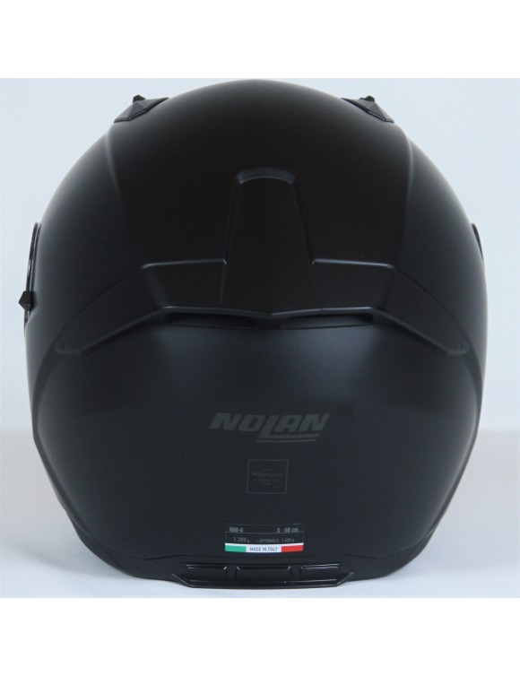 Casco Integral Moto Nolan N60-6 Classic 10 Flat Negro Mate - 7 Casco Integral Moto Nolan N60-6 Classic 10 Flat Negro Mate - 7