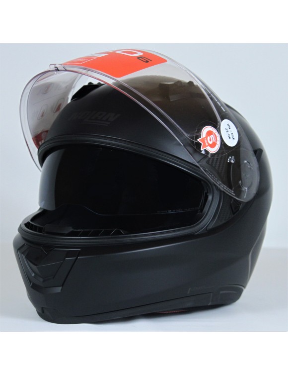 Casco Moto Integrale Nolan N60-6 Classic 10 Flat Black Opaco - 3 Casco Moto Integrale Nolan N60-6 Classic 10 Flat Black Opaco - 3