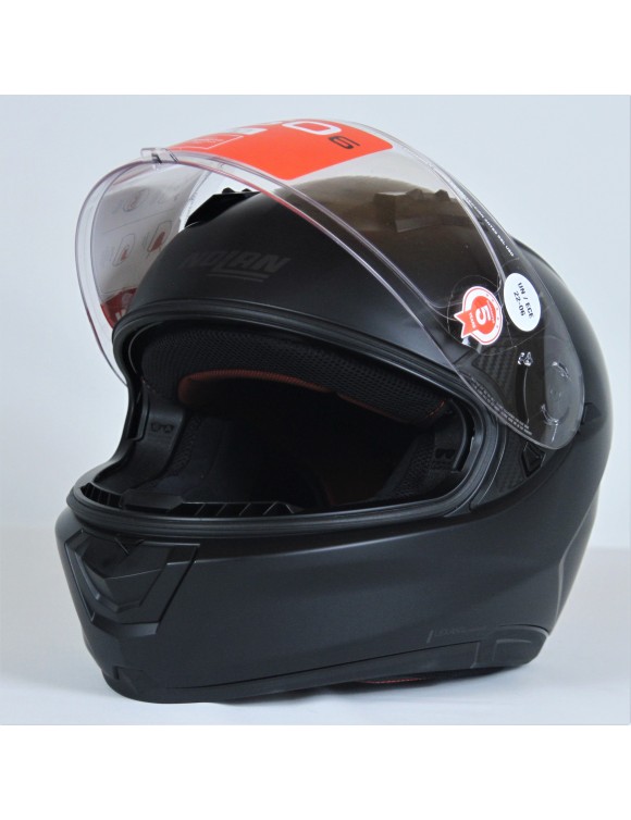 Casco Integral Moto Nolan N60-6 Classic 10 Flat Negro Mate - 4 Casco Integral Moto Nolan N60-6 Classic 10 Flat Negro Mate - 4