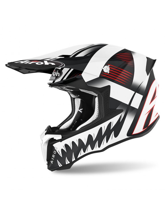 Motocross-Helm Airoh Twist 2.0 Maske Matt undurchsichtig TW2M35