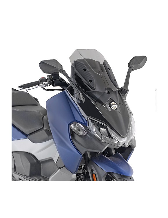 Low Sport Windshield, Smoked, Givi D7060S for Sym MAXSYM TL 500 - 1