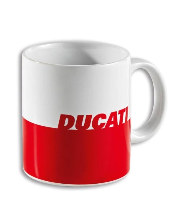 Tazza in Ceramica Originale Ducati Rider Red&White 987703962 - 1
