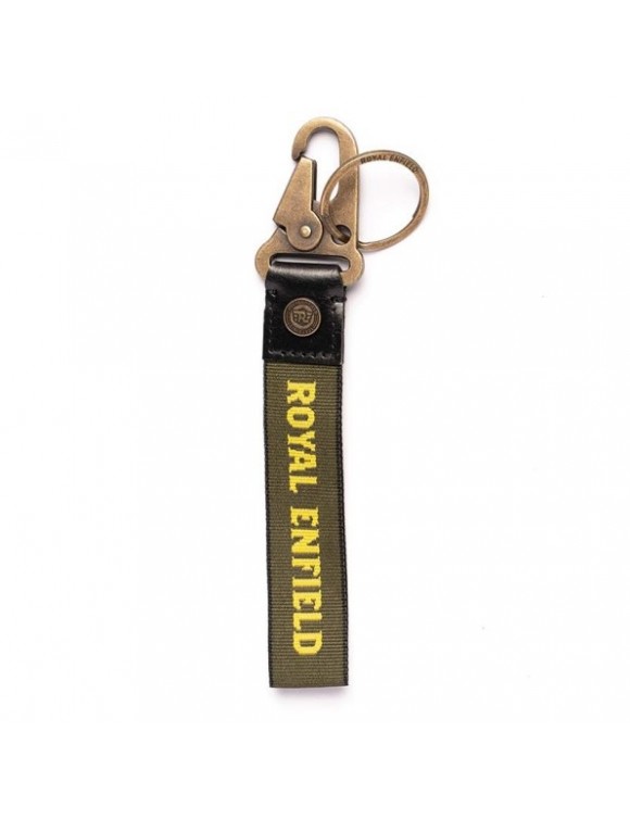 Original Royal Enfield Olive Motorcycle Keychain