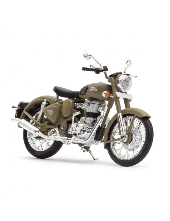 Original Royal Enfield Classic 500 Desert Storm 1:12 3D motorcycle model