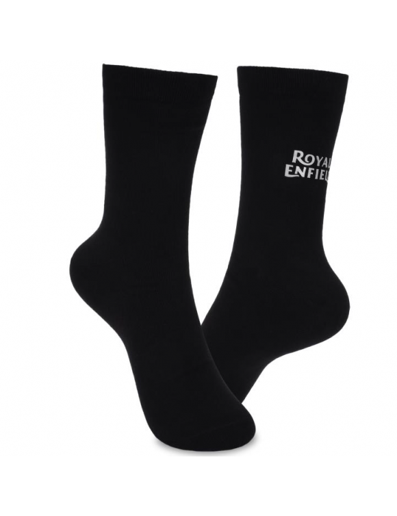 Paar Original Royal Enfield Solid Socken Schwarz