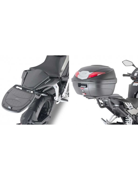 Kit Supports GIVI 9222FZ boîtier monolock,CF 700 CL-X Motorcyclette - 1 Kit Supports GIVI 9222FZ boîtier monolock,CF 700 CL-X Motorcyclette - 1
