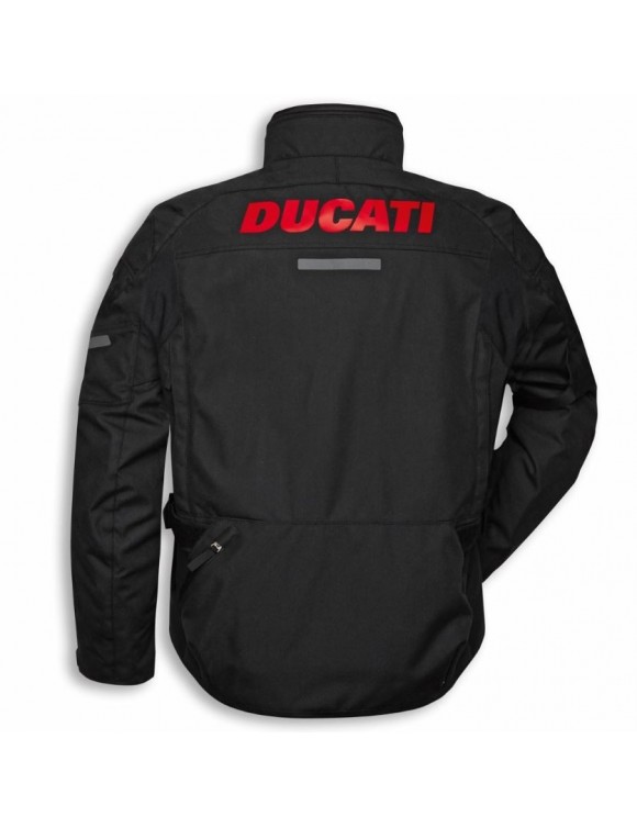 Blouson Moto Original Ducati by Spidi Tour C4 Homme Noir/Rouge 98107364 - 3