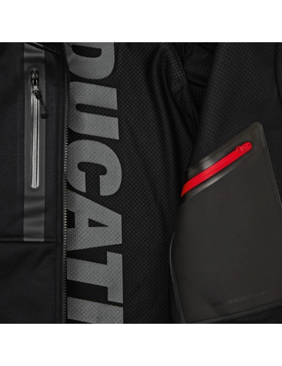 Sweat Technique Homme Original Ducati by Spidi Downtown C2 Noir 98107118 - 2