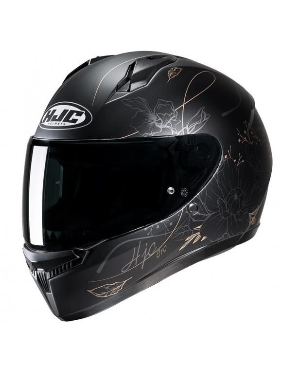 Integral Motorcycle Helmet HJC C10 Epik MC9SF Matt Black