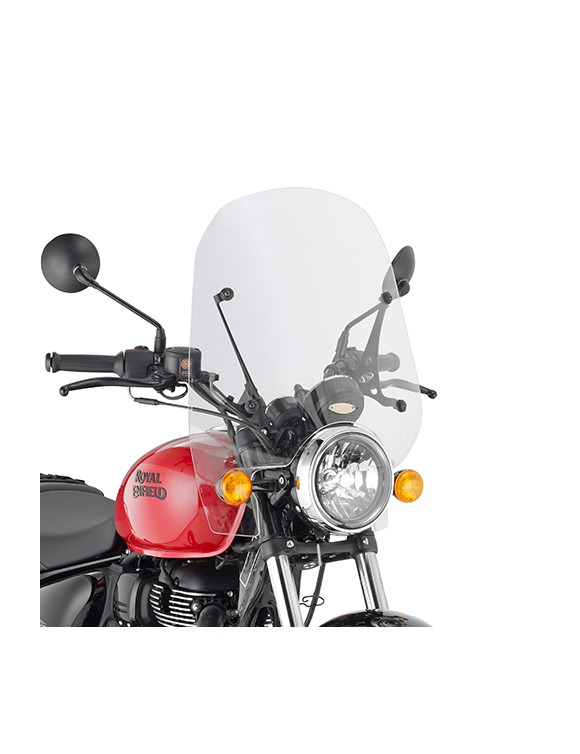 Transparent windshield, Givi 9053A for ROYAL ENFIELD METEOR 350