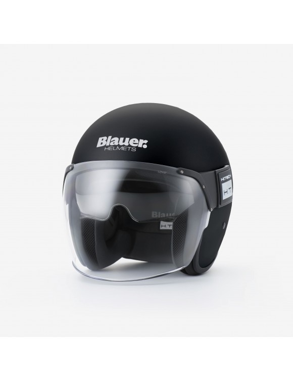 Blauer pod fiberglass jet motorcycle helmet in matt black