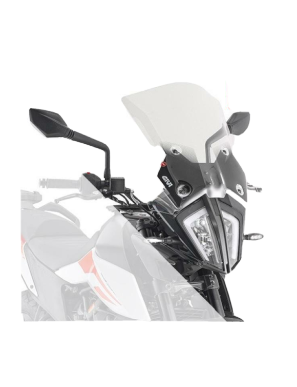 Parabrezza trasparente GIVI 7710dt per KTM Adventure 390-790-890 - 1 Parabrezza trasparente GIVI 7710dt per KTM Adventure 390-790-890 - 1