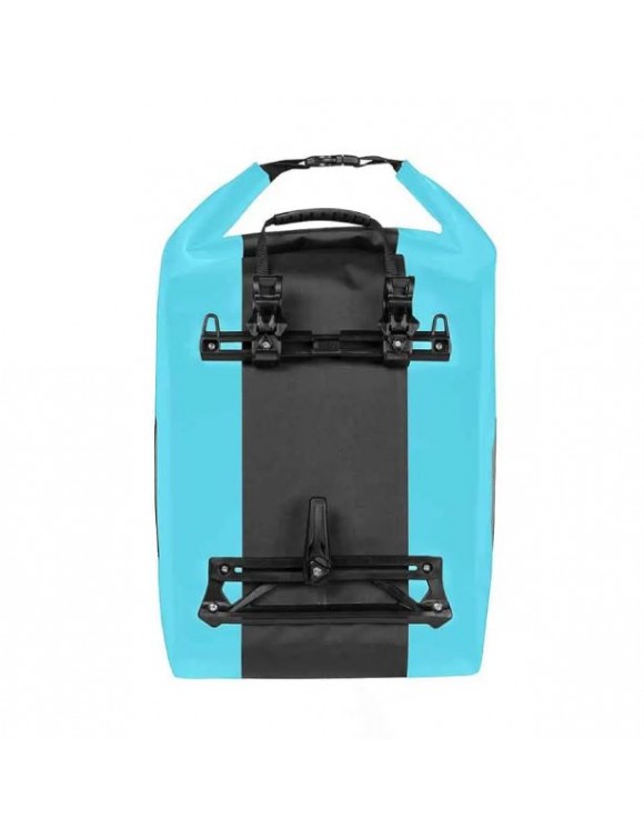 "Junter" Paire de Sacoches Latérales pour Vélos, 20+20L, Bleu Clair, Imperméable - Givi EX01AC - 2 "Junter" Paire de Sacoches Latérales pour Vélos, 20+20L, Bleu Clair, Imperméable - Givi EX01AC - 2