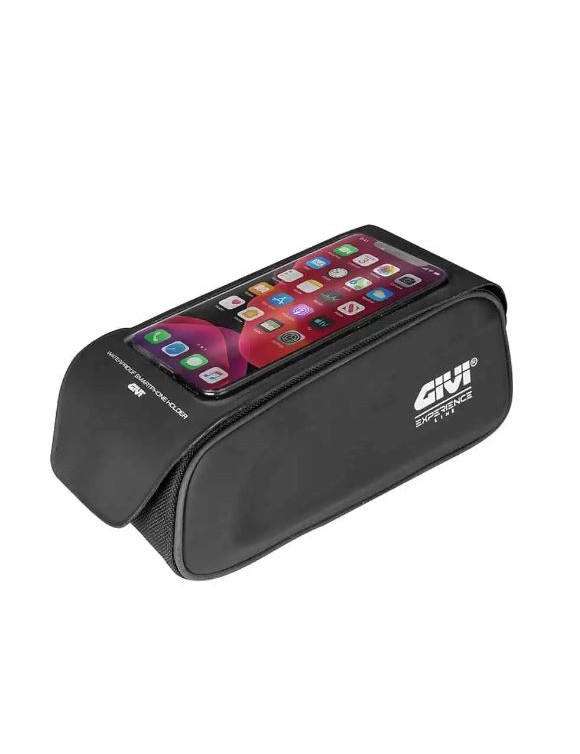 Support Smartphone avec Porte-Objets pour Vélo, Étanche - Givi EX03B - 1