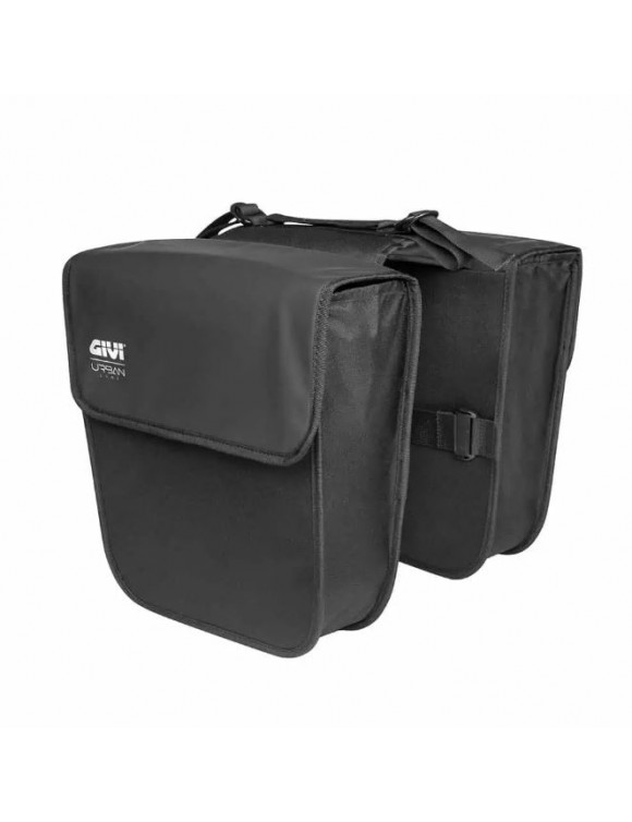 Paar Seitentaschen für Fahrrad, 23+23L, schwarz - Givi UB00B - 1