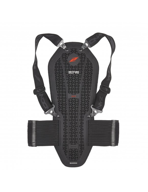 Protector de espalda para moto Zandona Netcube Back Pro x7 homologado nivel 2 negro 1407-N