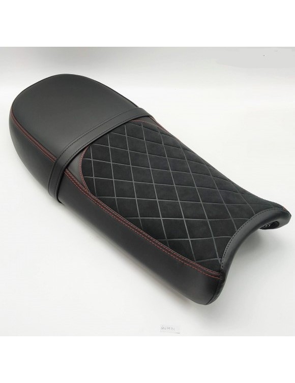 Saddle deportivo biposted Logo bordado Moto Guzzi V7 III 750 - 1