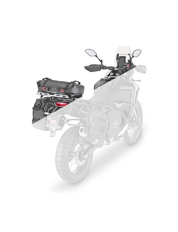 Saddle Roll Bag L Black Givi Grt Canyon