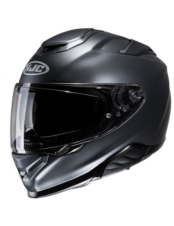 Integral Motorcycle Helmet Pim Evo HJC RPHA 71 Semi Flat Anthracite Matt