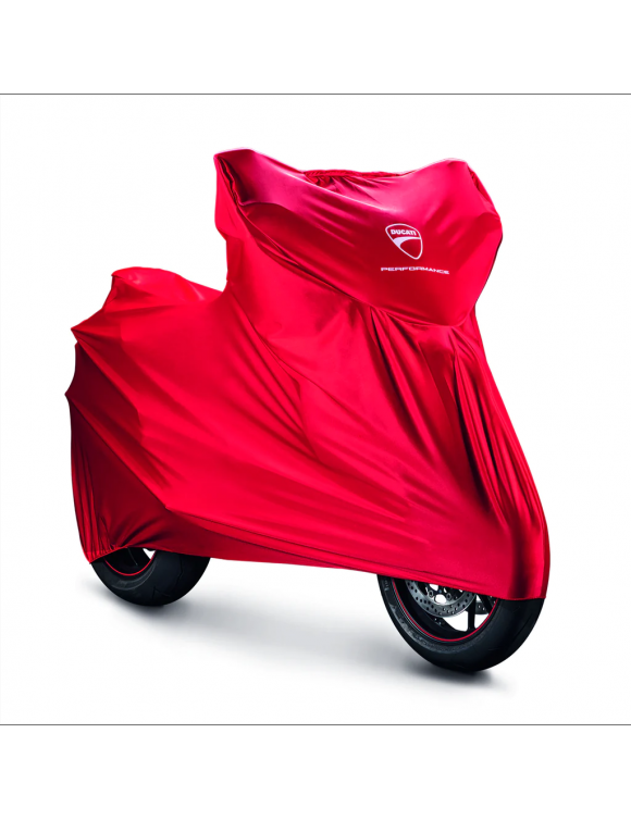 Indoor motorcycle cover, red, 97580111A, Ducati Hypermotard 950 / SP / RVE